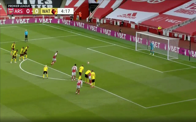 Video - Aubameyang scores penalty vs Watford