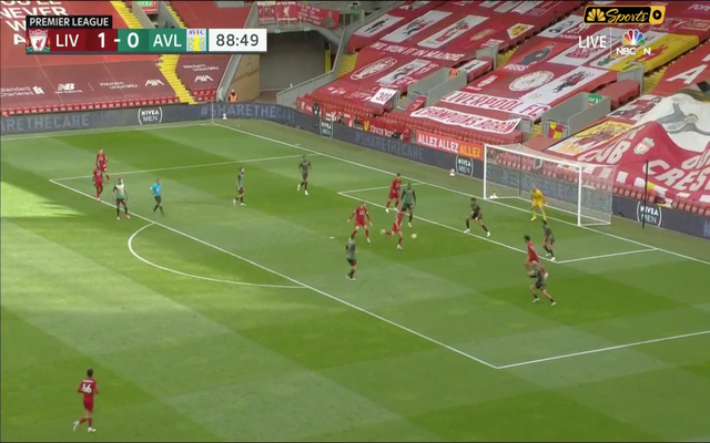 Video - Curtis Jones scores for Liverpool vs Villa