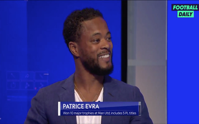 Video - Evra on Liverpool title lift on Sky Sports