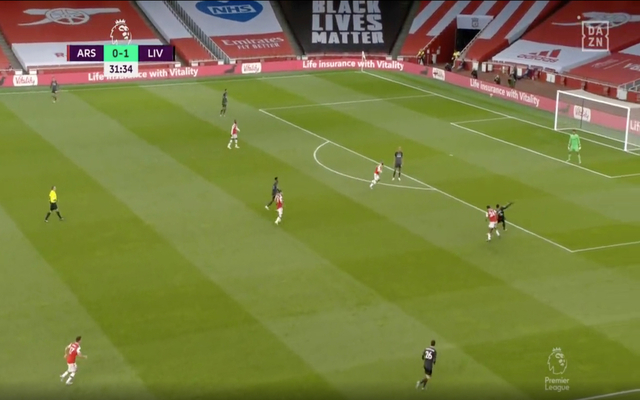 Video - Lacazette goal vs Liverpool