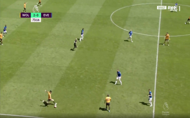 Video - Neves assist for Wolves vs Everton