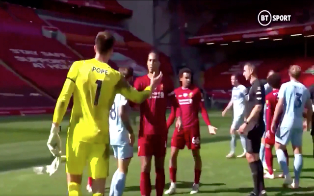 Video - Trent Alexander-Arnold rages at referees