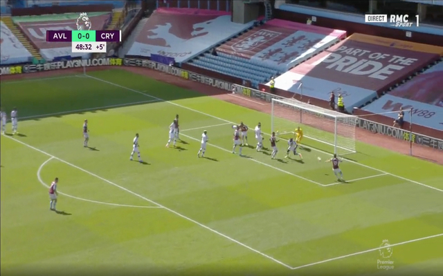 Video - Trezeguet goal for Villa vs Palace