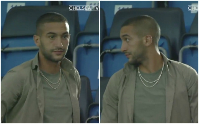 Video - Ziyech at Chelsea game