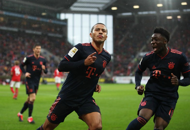 alcantara bayern munich celebration