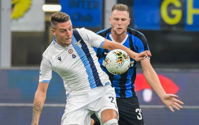 sergej milinkovic-savic milan skriniar