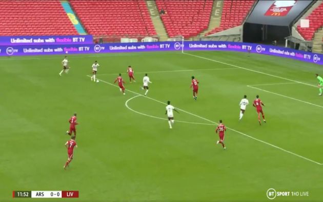 Video - Aubameyang goal vs Liverpool
