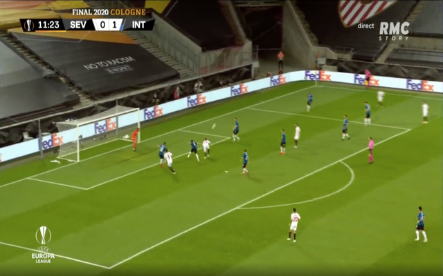 Video - De Jong scores for Sevilla vs Inter