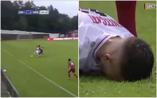 Video - Gomez injures Stuttgart ace