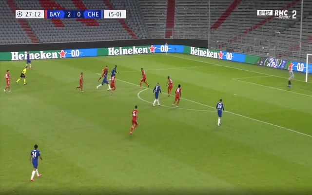 Video - Hudson-Odoi disallowed goal vs Bayern