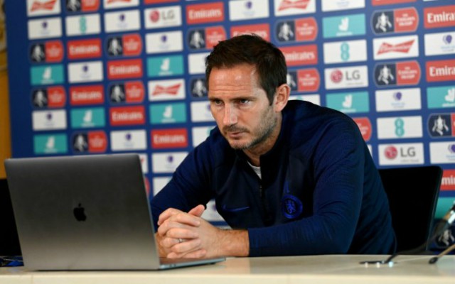 frank lampard looks at laptop