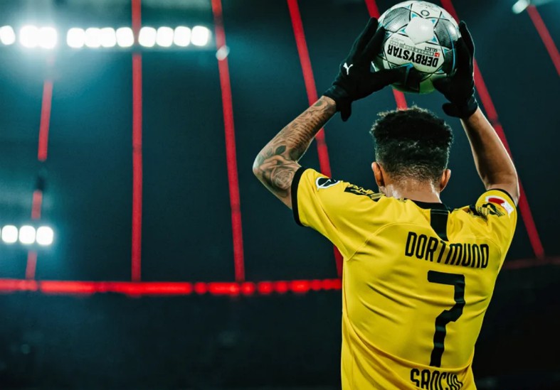 Jadon sancho best sale jersey number