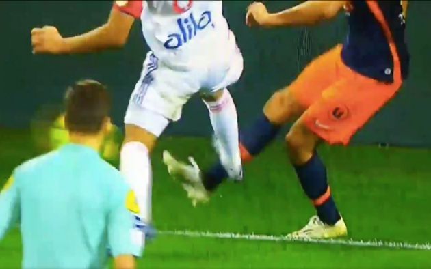 Video - Aouar red card vs Montpellier
