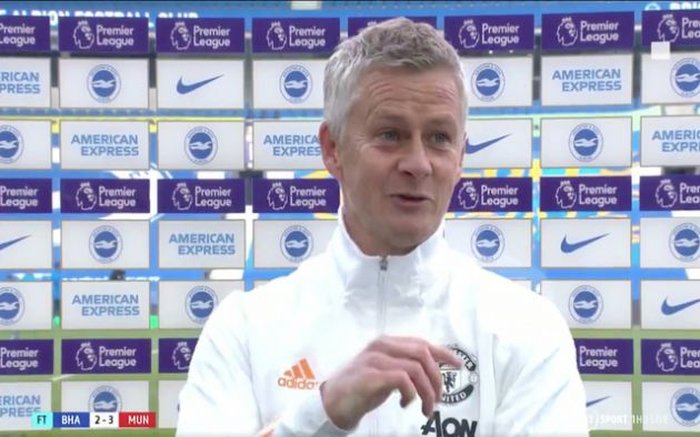 Video - Solskjaer jokes after Man United beat Brighton