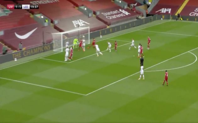 Video - Van Dijk scores header vs Leeds