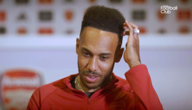 aubameyang canal plus interview