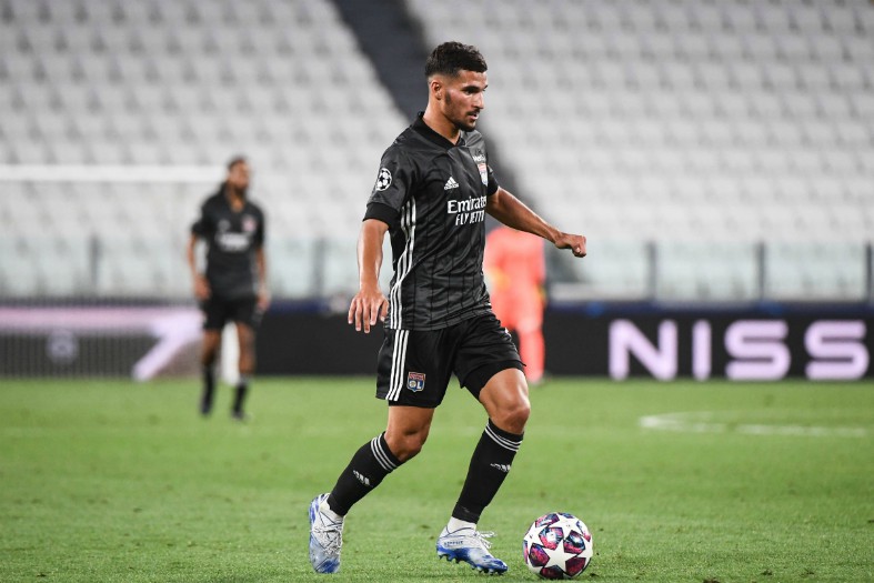 houssem aouar lyon empty stadium