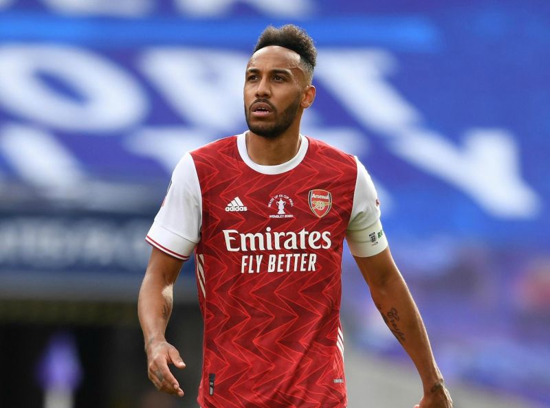 pierre-emerick aubameyang at wembley