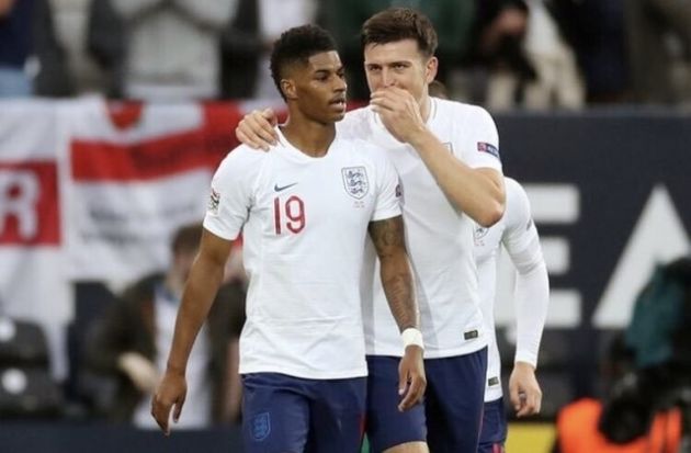 Maguire and Rashford for England