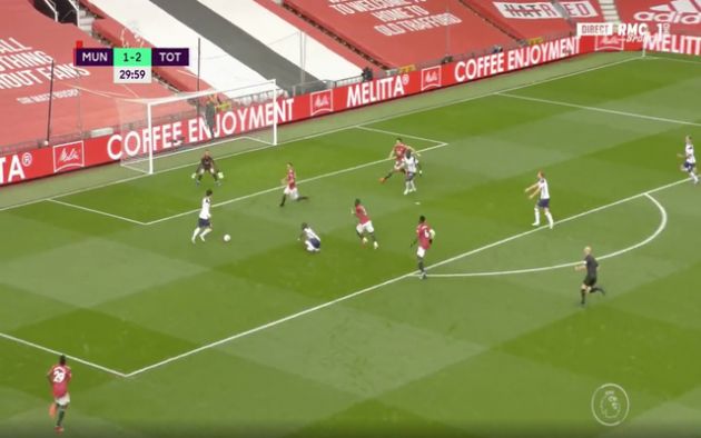 Video - Kane scores for Man United