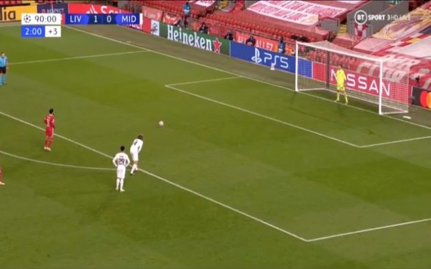 Video - Salah scores penalty vs Midtjylland