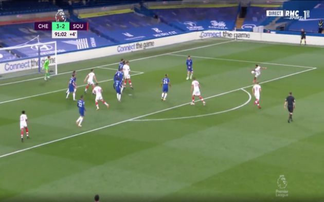 Video - Southampton late equaliser against Chelsea