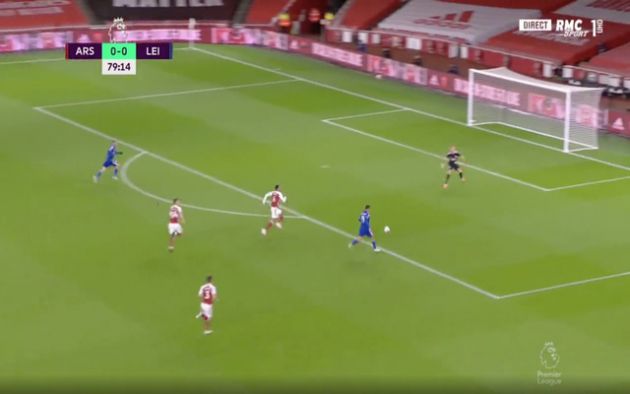 Video - Vardy scores against Arsenal