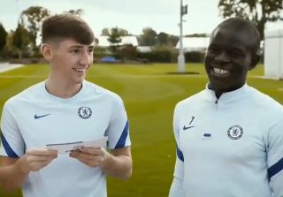 Video N Golo Kante Struggles With Billy Gilmour S Accent