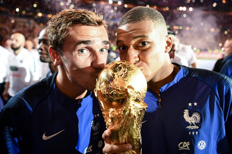 griezmann mbappe world cup