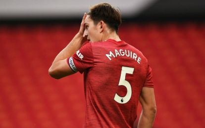 harry maguire man utd 1-6 spurs