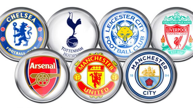 various club badges