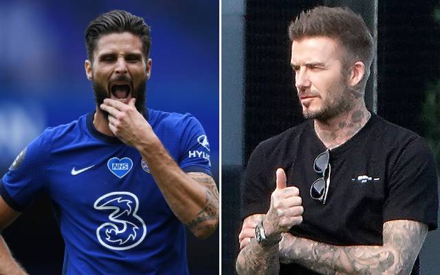 David Beckham hatches plan to entice Olivier Giroud