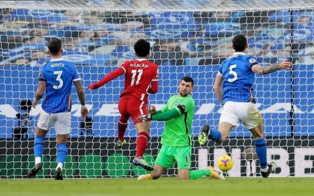 Salah disallowed goal for Liverpool vs Brighton
