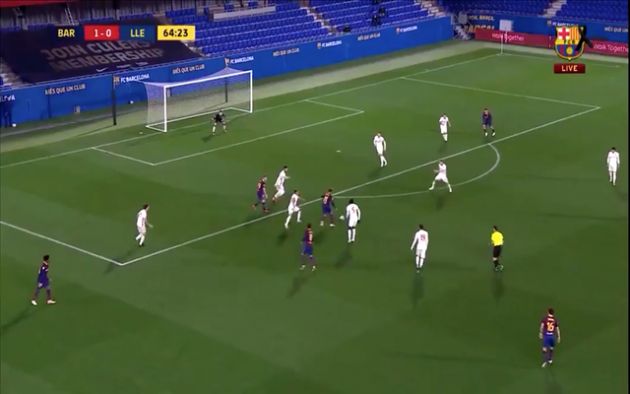 Video - De La Fuente goal for Barcelona B