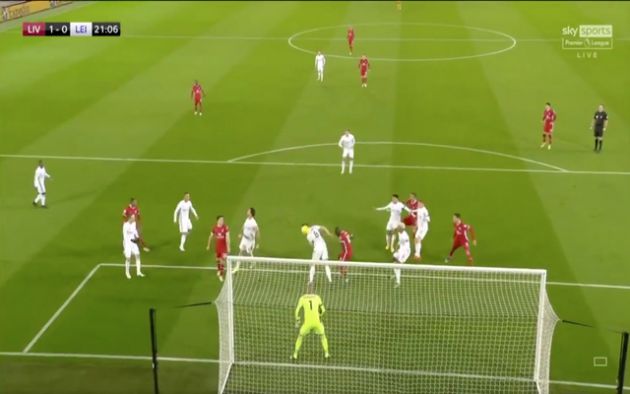 Video - Evans scores own goal for Liverpool vs Leicester