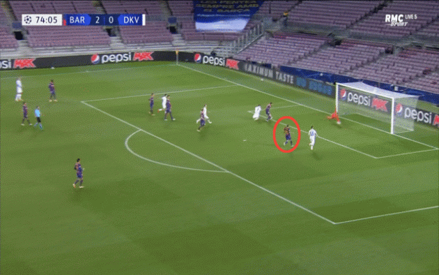 Video - Jordi Alba at fault for Kyiv goal