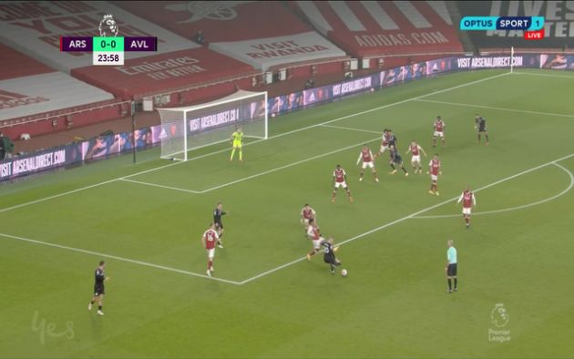 Video - Saka own goal vs Aston Villa
