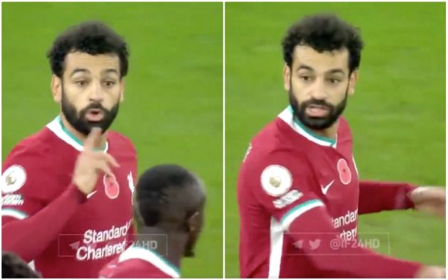 Video - Salah angry reaction to Mane