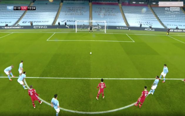 Video - Salah scores penalty vs Man City