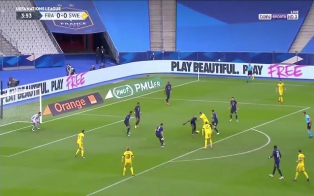 Video - Sweden make it 1-0 against France
