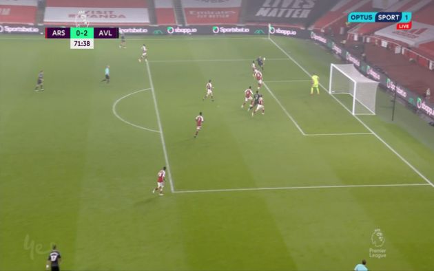 Video - Watkins makes it 2-0 vs Arsenal