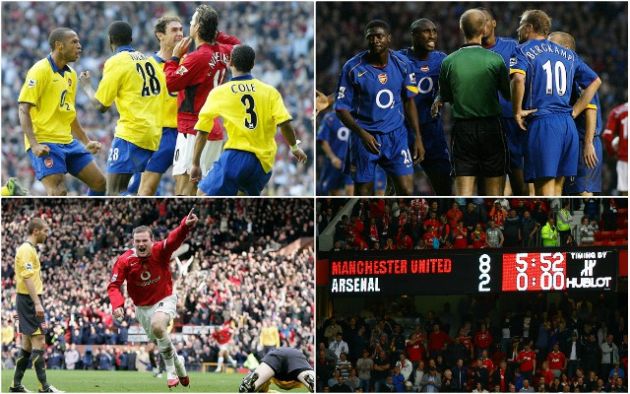 Arsenal wins at Old Trafford in league play for first time in 14 years