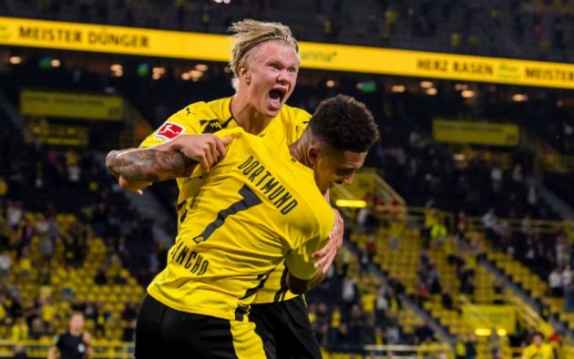 erling haaland jadon sancho 2020-21