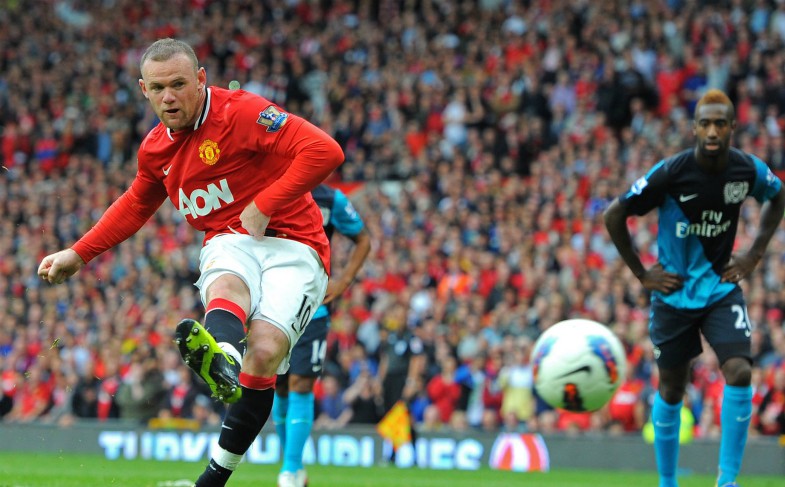 rooney vs arsenal 8-2