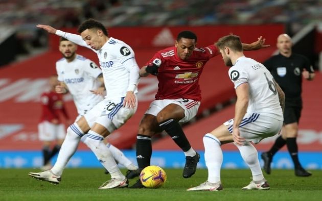 Anthony Martial dazzles for United against Leeds
