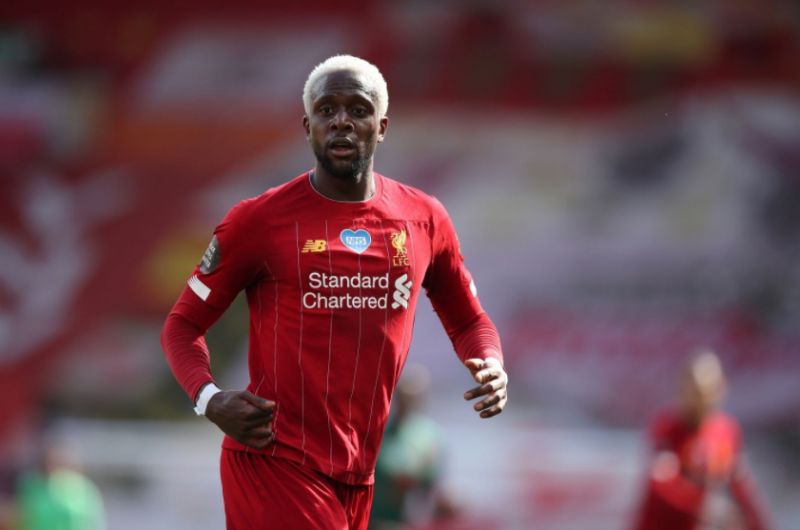 Divock Origi in action for Liverpool