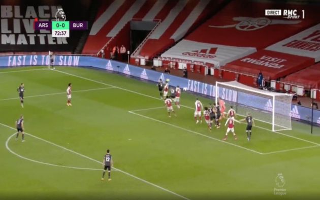 Video - Aubameyang own goal vs Burnley