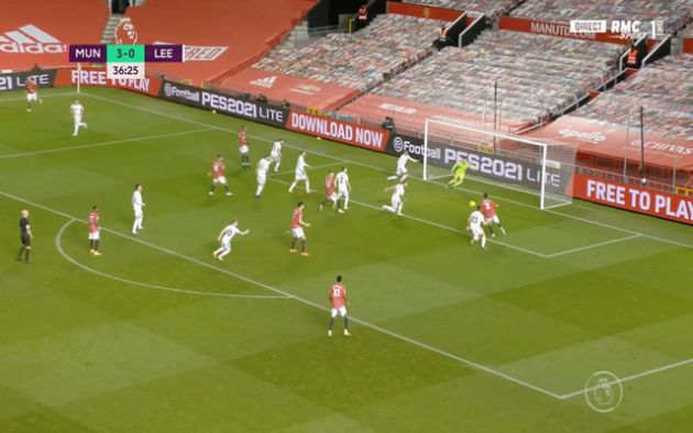 Video - Lindelof goal for United vs Leeds