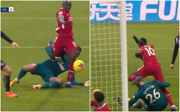 Video - Mane penalty shout for Liverpool vs Newcastle