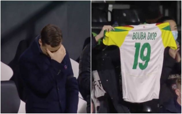 Video - Parker during Fulham tribute to Papa Bouba Diop